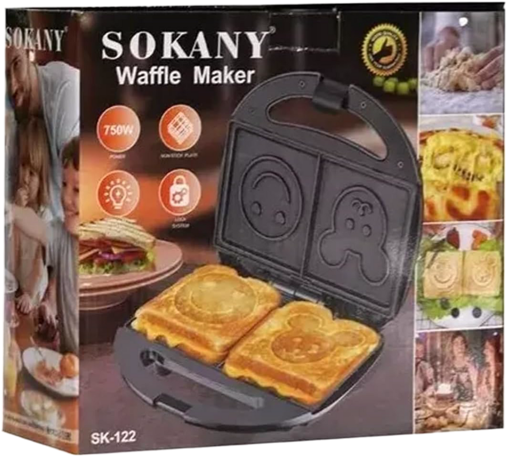 WAFFLERA CON  CARITAS SOKANY