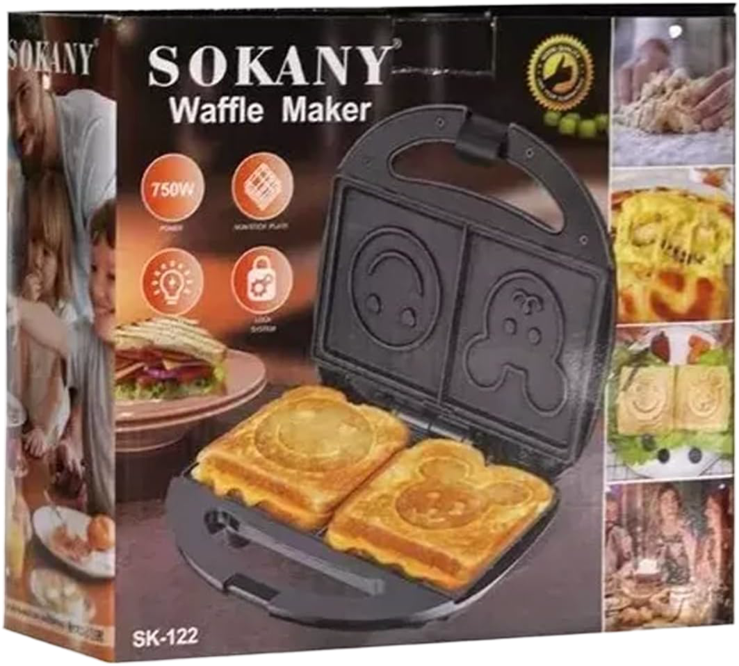 WAFFLERA CON  CARITAS SOKANY