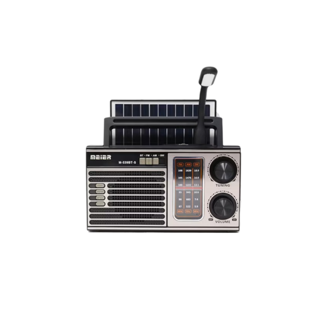 PARLANTE CON LAMPARA M-539BT-S  BLUETOOTH/RADIO/USB/SD