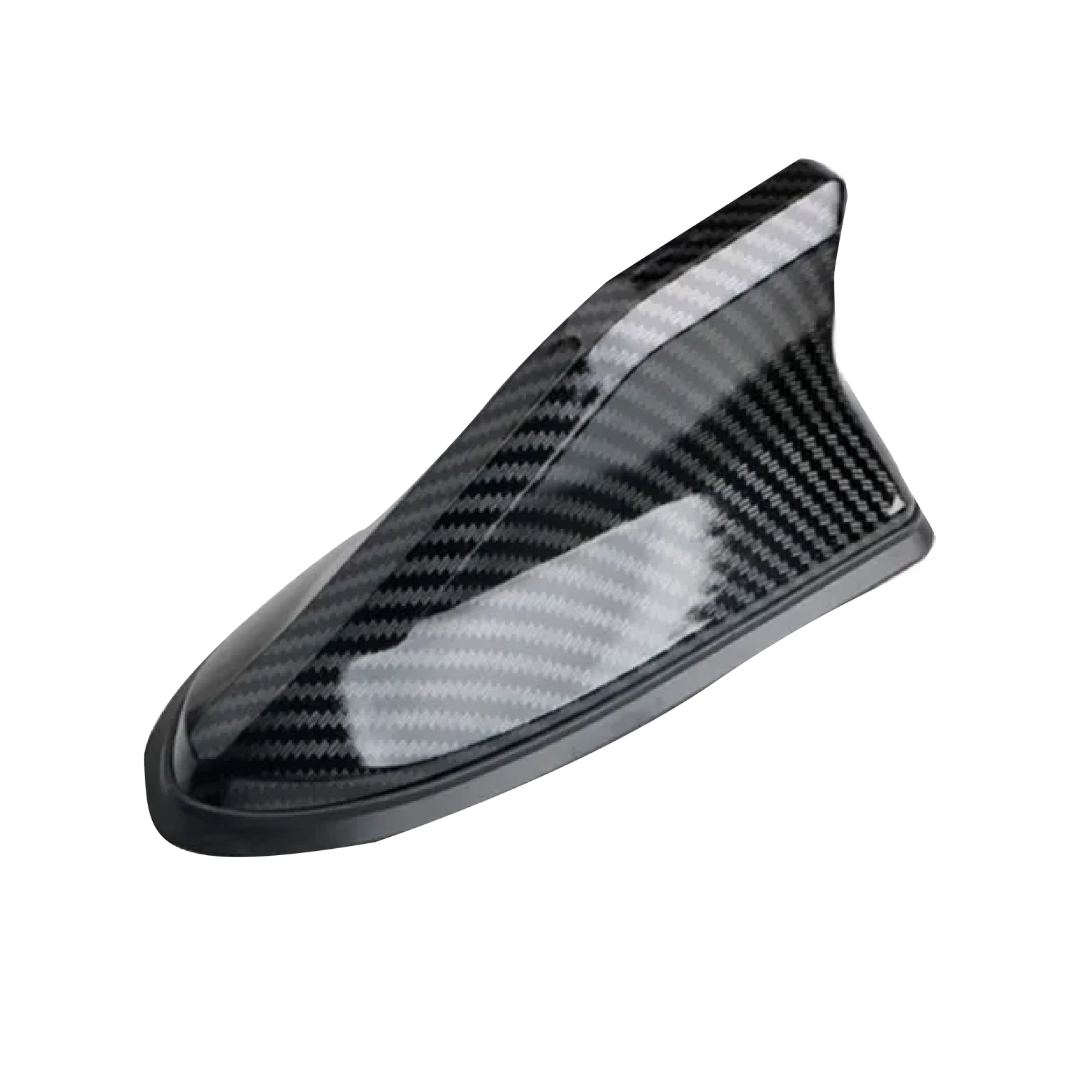 ANTENA PARA CARRO- ALETA DE TIBURON COLOR CARBONO