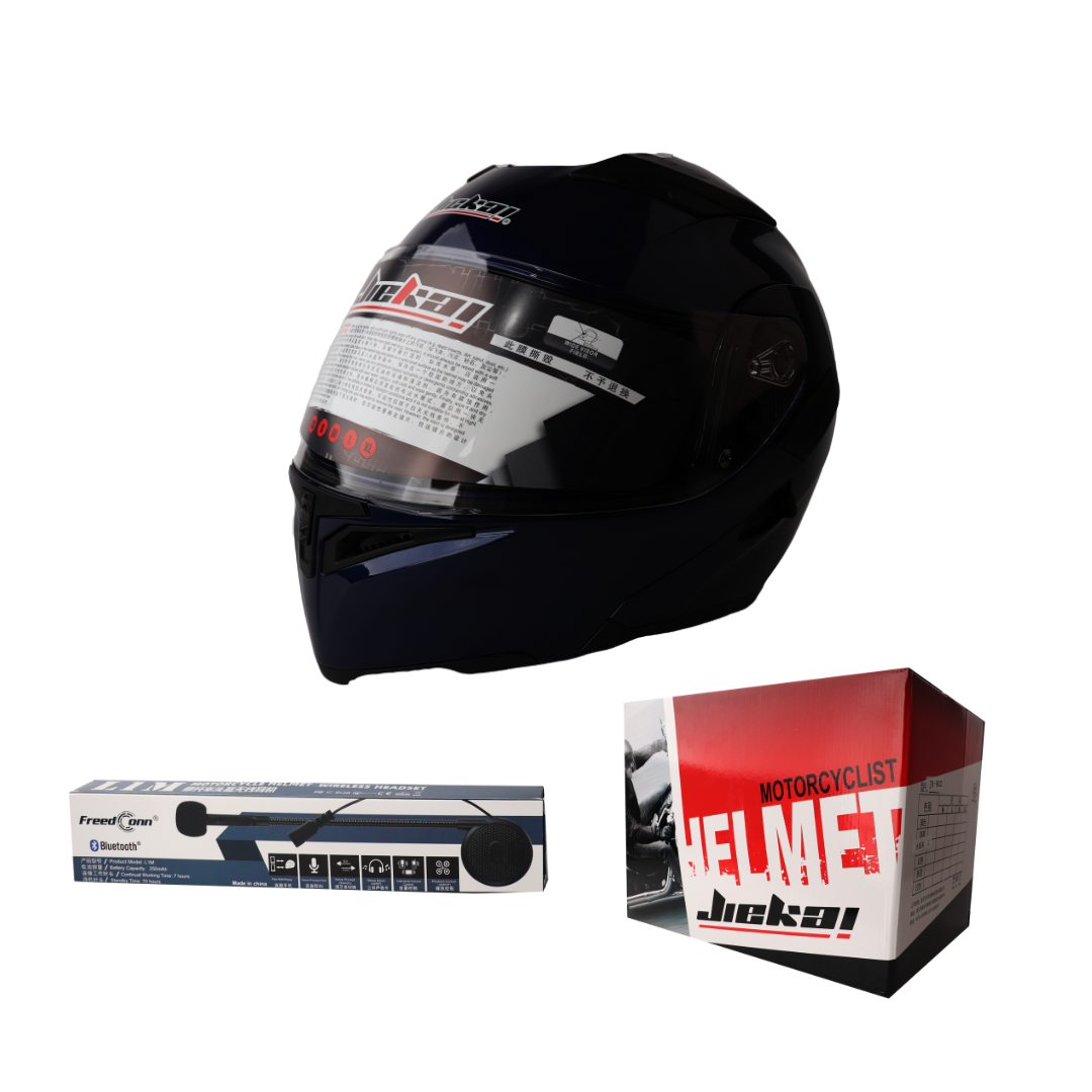 CASCO  DE MOTO CON  BLUETOOH/HOMBRE