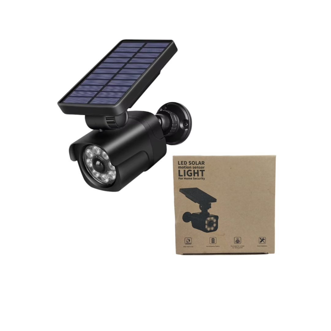 LINTERNA RECARGABLE  CON PANEL SOLAR