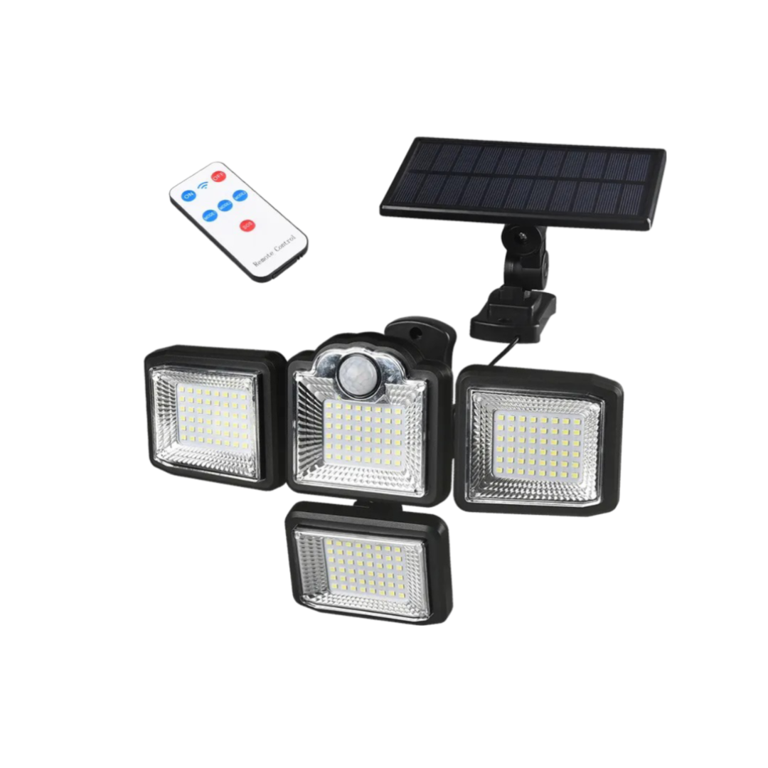 REFLECTOR  CON  PANEL SOLAR